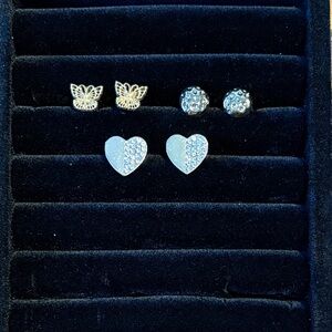 Gold Stud Earring Bundle